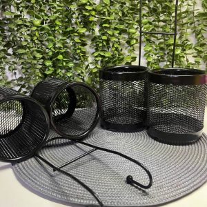 جا قاشقی توری رو میزی اویز 2قلو